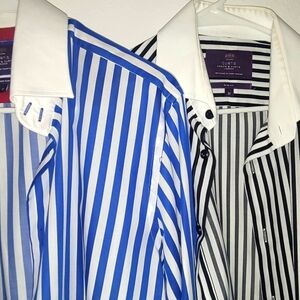 Men's Button Front Business Casual Shirts (2)